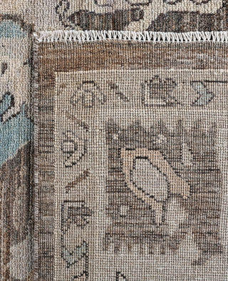 Oushak One-of-a-Kind Wool Brown Area Rug 8' 2" x 9' 9"