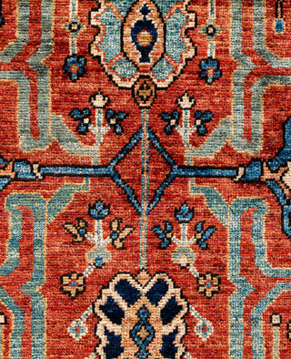 Serapi One-of-a-Kind Wool Red Area Rug 10' 0" x 13' 9"