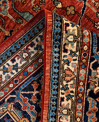 Serapi One-of-a-Kind Wool Red Area Rug 10' 0" x 13' 9"
