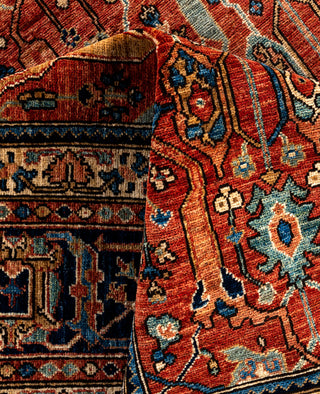 Serapi One-of-a-Kind Wool Red Area Rug 10' 0" x 13' 9"