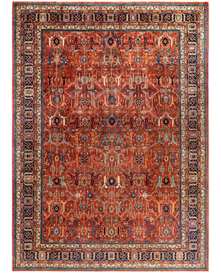 Serapi One-of-a-Kind Wool Red Area Rug 10' 0" x 13' 9"