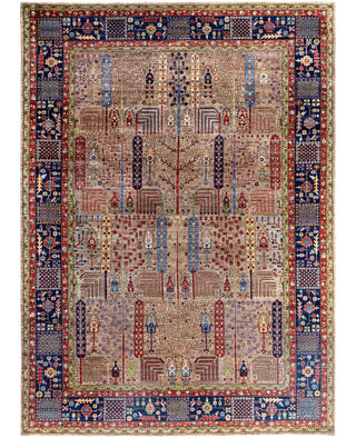 Serapi One-of-a-Kind Wool Brown Area Rug 10' 0" x 13' 9"