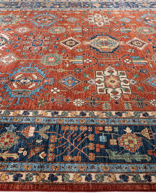 Serapi One-of-a-Kind Wool Red Area Rug 10' 1" x 14' 2"