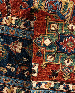 Serapi One-of-a-Kind Wool Red Area Rug 10' 1" x 14' 2"
