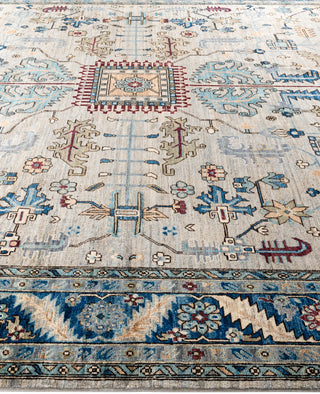 Serapi One-of-a-Kind Wool Gray Area Rug 10' 0" x 13' 10"