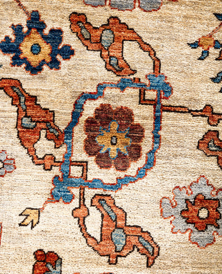 Serapi One-of-a-Kind Wool Ivory Area Rug 10' 1" x 14' 0"