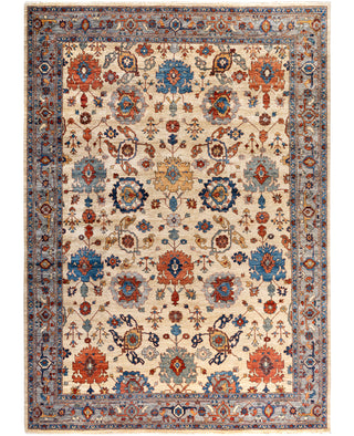 Serapi One-of-a-Kind Wool Ivory Area Rug 10' 1" x 14' 0"