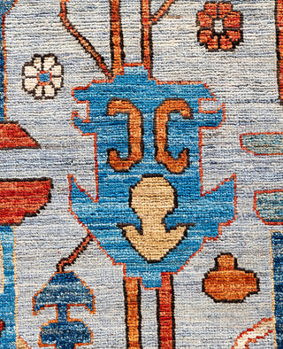 Serapi One-of-a-Kind Wool Gray Area Rug 10' 2" x 14' 0"