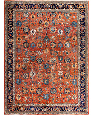 Serapi One-of-a-Kind Wool Orange Area Rug 10' 1" x 13' 9"