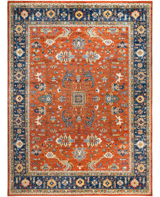 Serapi One-of-a-Kind Wool Orange Area Rug 10' 3" x 13' 10"