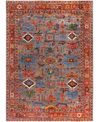 Serapi One-of-a-Kind Wool Gray Area Rug 10' 0" x 13' 10"