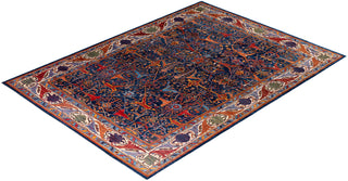 Serapi One-of-a-Kind Wool Blue Area Rug 10' 0" x 13' 10"
