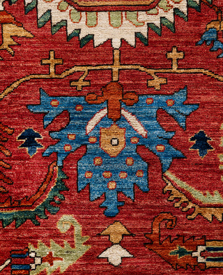 Serapi One-of-a-Kind Wool Red Area Rug 10' 2" x 13' 11"