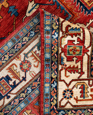 Serapi One-of-a-Kind Wool Red Area Rug 10' 2" x 13' 11"