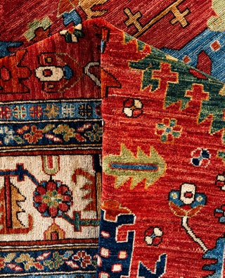 Serapi One-of-a-Kind Wool Red Area Rug 10' 2" x 13' 11"
