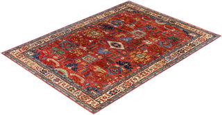 Serapi One-of-a-Kind Wool Red Area Rug 10' 2" x 13' 11"