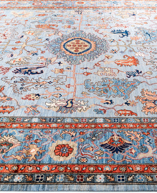 Serapi One-of-a-Kind Wool Gray Area Rug 10' 0" x 13' 8"