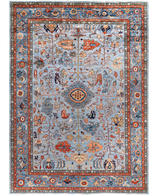 Serapi One-of-a-Kind Wool Gray Area Rug 10' 0" x 13' 8"