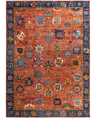 Serapi One-of-a-Kind Wool Red Area Rug 9' 11" x 13' 8"
