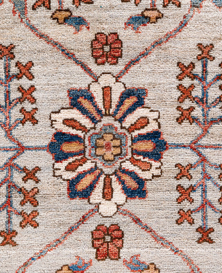 Serapi One-of-a-Kind Wool Gray Area Rug 8' 11" x 12' 0"