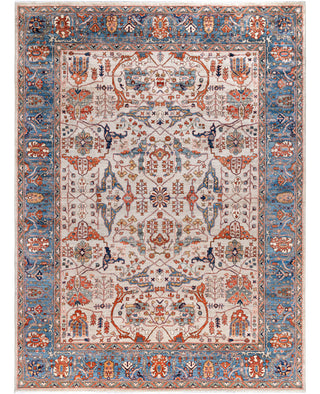Serapi One-of-a-Kind Wool Gray Area Rug 8' 11" x 12' 0"