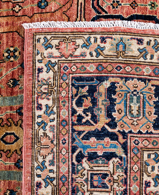 Serapi One-of-a-Kind Wool Pink Area Rug 8' 11" x 12' 0"