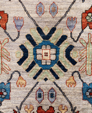 Serapi One-of-a-Kind Wool Gray Area Rug 9' 0" x 11' 10"