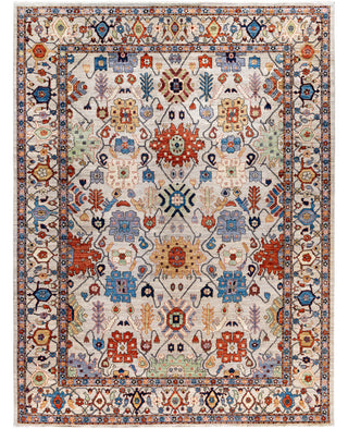 Serapi One-of-a-Kind Wool Gray Area Rug 9' 0" x 11' 10"