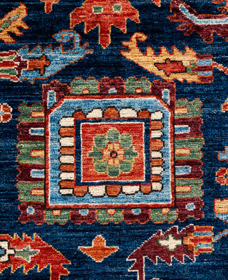 Serapi One-of-a-Kind Wool Blue Area Rug 9' 0" x 11' 9"