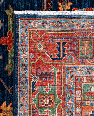 Serapi One-of-a-Kind Wool Blue Area Rug 9' 0" x 11' 9"