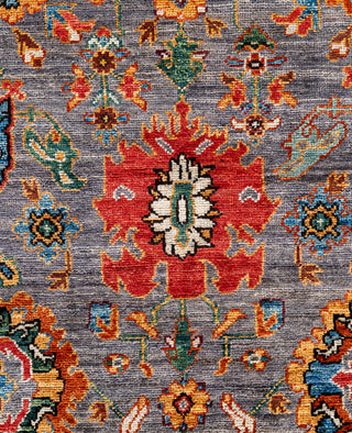 Serapi One-of-a-Kind Wool Gray Area Rug 9' 3" x 11' 9"