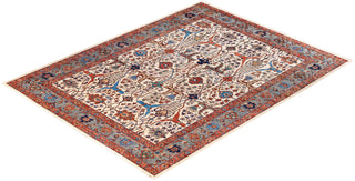 Serapi One-of-a-Kind Wool Ivory Area Rug 9' 3" x 11' 11"