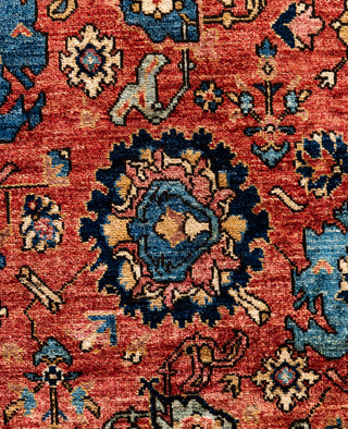 Serapi One-of-a-Kind Wool Red Area Rug 9' 0" x 11' 10"