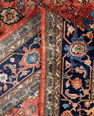 Serapi One-of-a-Kind Wool Red Area Rug 9' 0" x 11' 10"