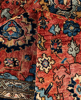 Serapi One-of-a-Kind Wool Red Area Rug 9' 0" x 11' 10"