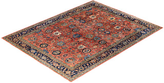 Serapi One-of-a-Kind Wool Red Area Rug 9' 0" x 11' 10"