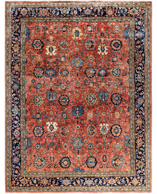 Serapi One-of-a-Kind Wool Red Area Rug 9' 0" x 11' 10"