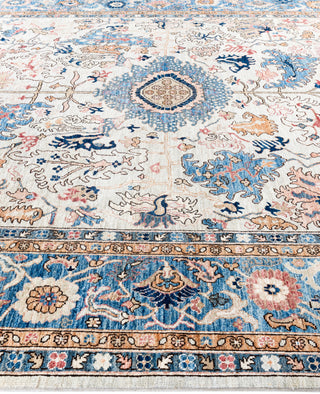 Serapi One-of-a-Kind Wool Ivory Area Rug 8' 11" x 11' 11"