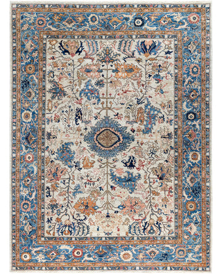 Serapi One-of-a-Kind Wool Ivory Area Rug 8' 11" x 11' 11"