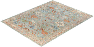 Serapi One-of-a-Kind Wool Green Area Rug 9' 3" x 11' 10"