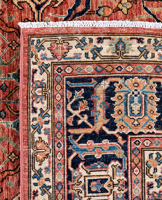 Serapi One-of-a-Kind Wool Pink Area Rug 9' 0" x 11' 10"