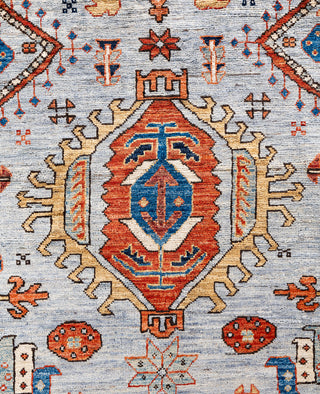 Serapi One-of-a-Kind Wool Gray Area Rug 9' 0" x 12' 0"