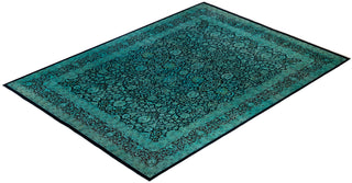 Contemporary Hand Knotted  Green Area Rug 9' 10" x 13' 7"
