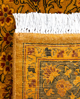 Fine Vibrance, One-of-a-Kind Hand-Knotted Area Rug  - Gold, 3' 2" x 5' 1"