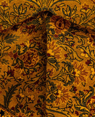 Fine Vibrance, One-of-a-Kind Hand-Knotted Area Rug  - Gold, 3' 2" x 5' 1"