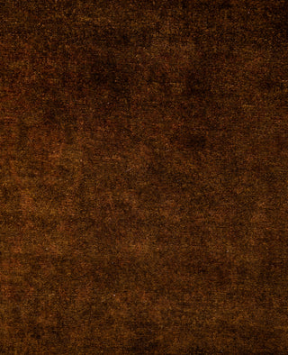 Overdyed One-of-a-Kind Wool Brown Area Rug 6' 1" x 9' 1"