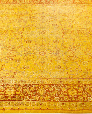 Fine Vibrance, One-of-a-Kind Hand-Knotted Area Rug  - Yellow, 6' 0" x 8' 9"