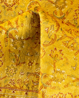 Fine Vibrance, One-of-a-Kind Hand-Knotted Area Rug  - Yellow, 6' 0" x 8' 9"