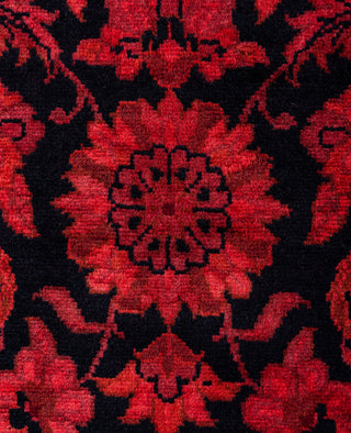 Fine Vibrance, One-of-a-Kind Hand-Knotted Area Rug  - Orange, 2' 6" x 8' 1"