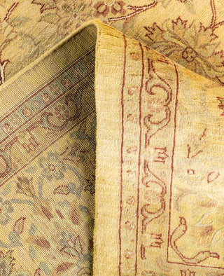 Fine Vibrance, One-of-a-Kind Hand-Knotted Area Rug  - Yellow, 6' 9" x 9' 10"